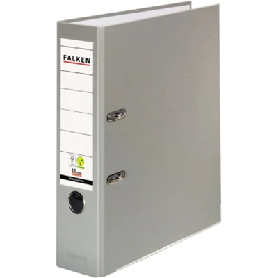 Falken Ordner S80 09984022 DIN A4 80mm PP grau Falken Ordner S80 09984022 DIN A4 80mm PP grau