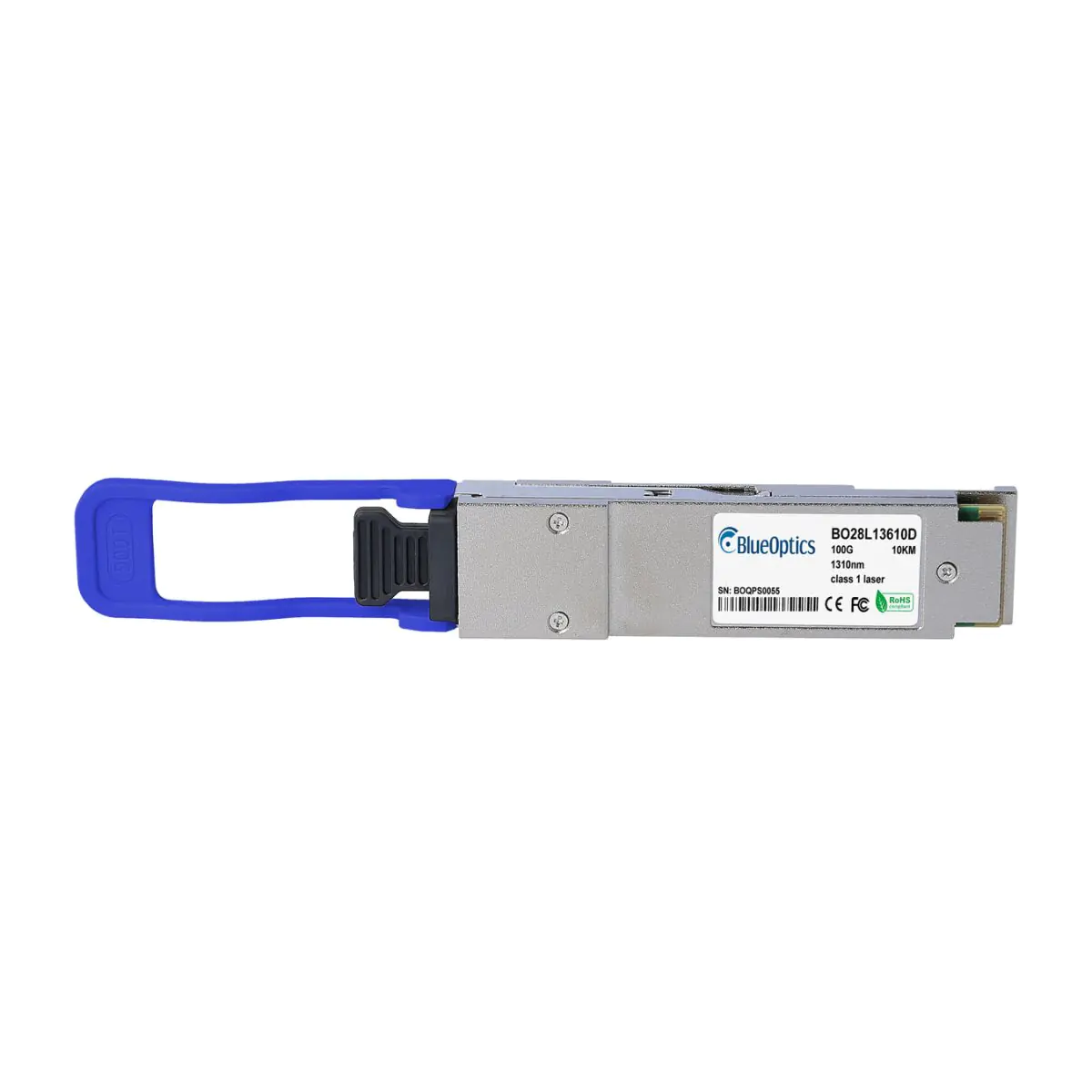 BlueOptics NVIDIA MMA1L10-CR kompatibler QSFP28 BO28L13610D - Transceiver - Glasfaser (LWL)