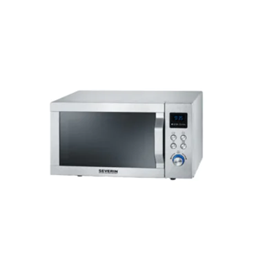 SEVERIN Mikrowelle MW 7774 48,3 x 28,1 x 43,5 cm (B x H x T) 25l 900W Pizza-Teller (Ø: ca. 28 cm), Grillrost, antihaftbeschichteter Crispy Teller Edelstahl, gebürstet SEVERIN Mikrowelle MW 7774 48,3 x 28,1 x 43,5 cm (B x H x T) 25l 900W Pizza-Teller (Ø: ca. 28 cm), Grillrost, antihaftbeschichteter Crispy Teller Edelstahl, gebürstet