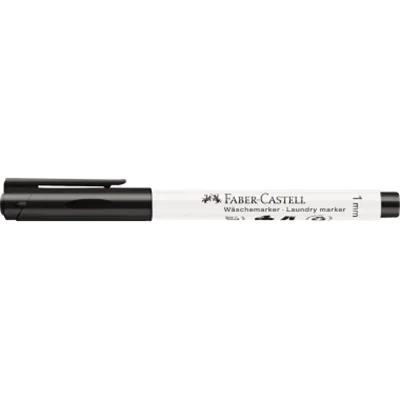 Faber-Castell Wäschemarker 159502 Rundspitze schwarz Faber-Castell Wäschemarker 159502 Rundspitze schwarz