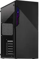 Inter-Tech A-303 Slant - Tower Gaming - ATX - Seitenteil mit Fenster (Acryl) - keine Spannungsversorgung (ATX) - USB/Audio