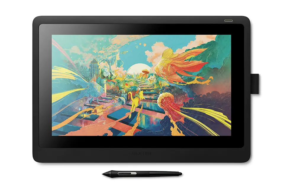Wacom Cintiq 16 - Digitalisierer mit LCD Anzeige - 34.5 x 19.4 cm - elektromagnetisch - kabelgebunden - HDMI, USB 2.0 Wacom Cintiq 16 - Digitalisierer mit LCD Anzeige - 34.5 x 19.4 cm - elektromagnetisch - kabelgebunden - HDMI, USB 2.0
