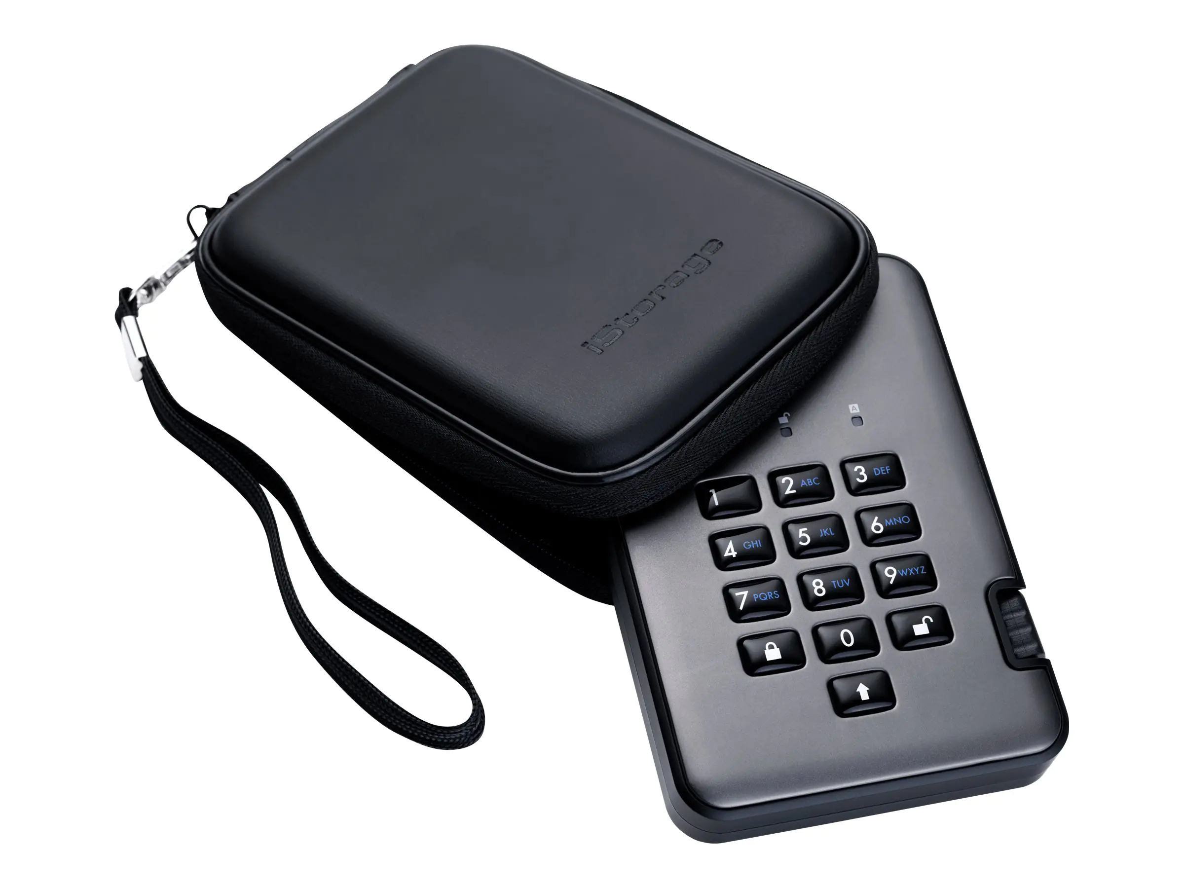 iStorage diskAshur PRO² - 1 TB SSD - extern (tragbar) - USB 3.1 - FIPS 197, 256-bit SHA, 256-bit AES-XTS