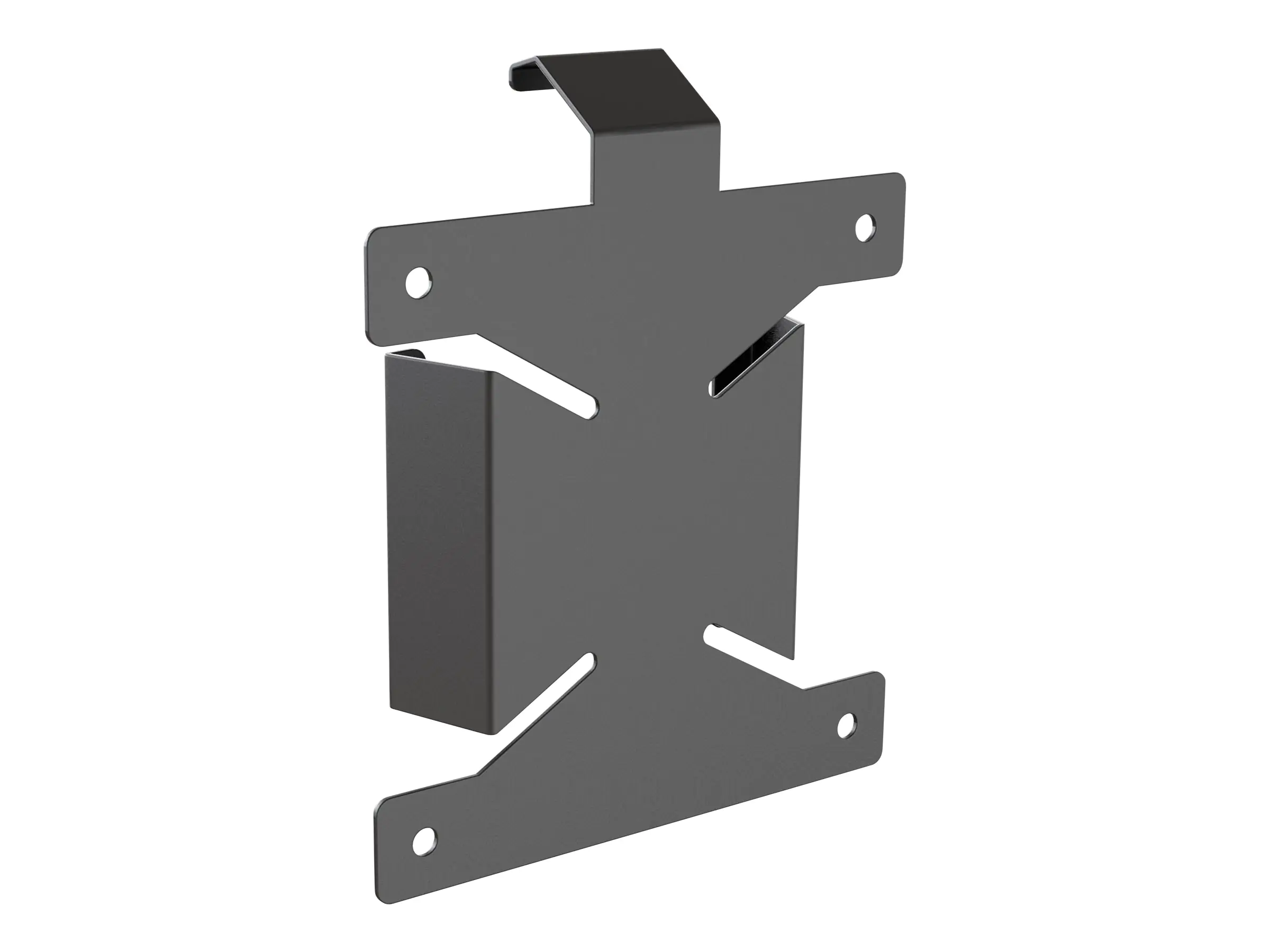 Iiyama MD BRPCV07 - Montagekomponente (VESA-Halterung) - für Mini-PC - Grau - Montageschnittstelle: 100 x 100 mm - Monitor