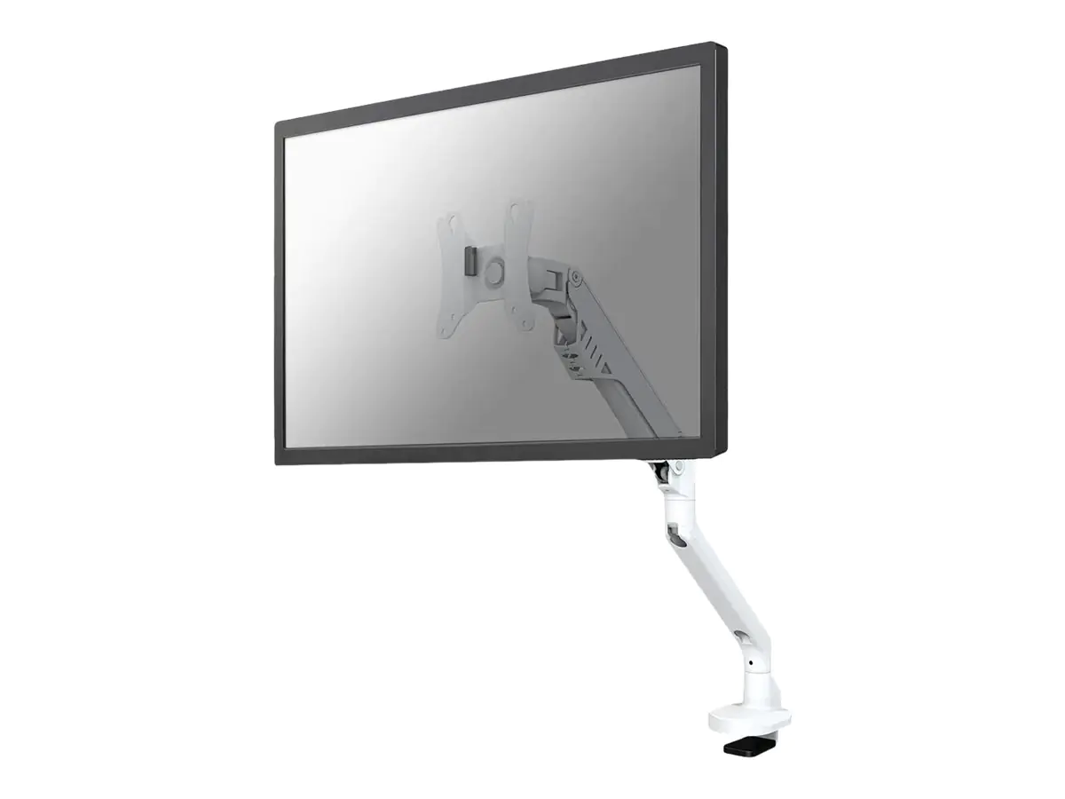 Neomounts FPMA-D750WHITE2 - Befestigungskit (Tischmontage) - Voll beweglich - für LCD-Display - weiß - Bildschirmgröße: 25.4-81.3 cm (10"-32") - Klemmmontage, Tülle