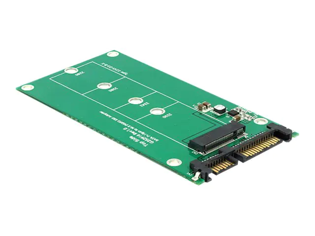 Delock Converter SATA 22 pin > M.2 NGFF - SATA-Adapter - SATA Combo zu Key M-Steckplatz (passend für M Key oder B+M Key-Module)
