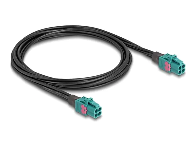 Delock Antennenkabel - Mini FAKRA Z Steckverbinder quad (M) 90288