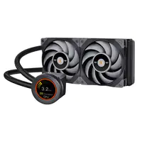Thermaltake TOUGHLIQUID Ultra 240 - Prozessor-Flüssigkeitskühlsystem - Kühlergröße: 240 mm - (für: LGA1156, AM2, AM2+, LGA1366, AM3, LGA1155, AM3+, LGA2011, FM1, FM2, LGA1150, LGA2011-3, LGA1151, AM4, LGA2066, LGA1200, LGA1700) - 120 mm