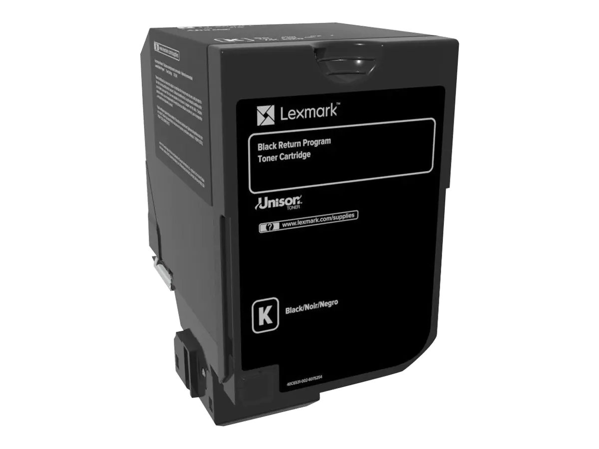 Lexmark - Schwarz - Original - Tonerpatrone LCCP, LRP - für Lexmark CS720de, CS720dte, CS725de, CS725dte, CX725de, CX725dhe, CX725dthe Lexmark - Schwarz - Original - Tonerpatrone LCCP, LRP - für Lexmark CS720de, CS720dte, CS725de, CS725dte, CX725de, CX725dhe, CX725dthe