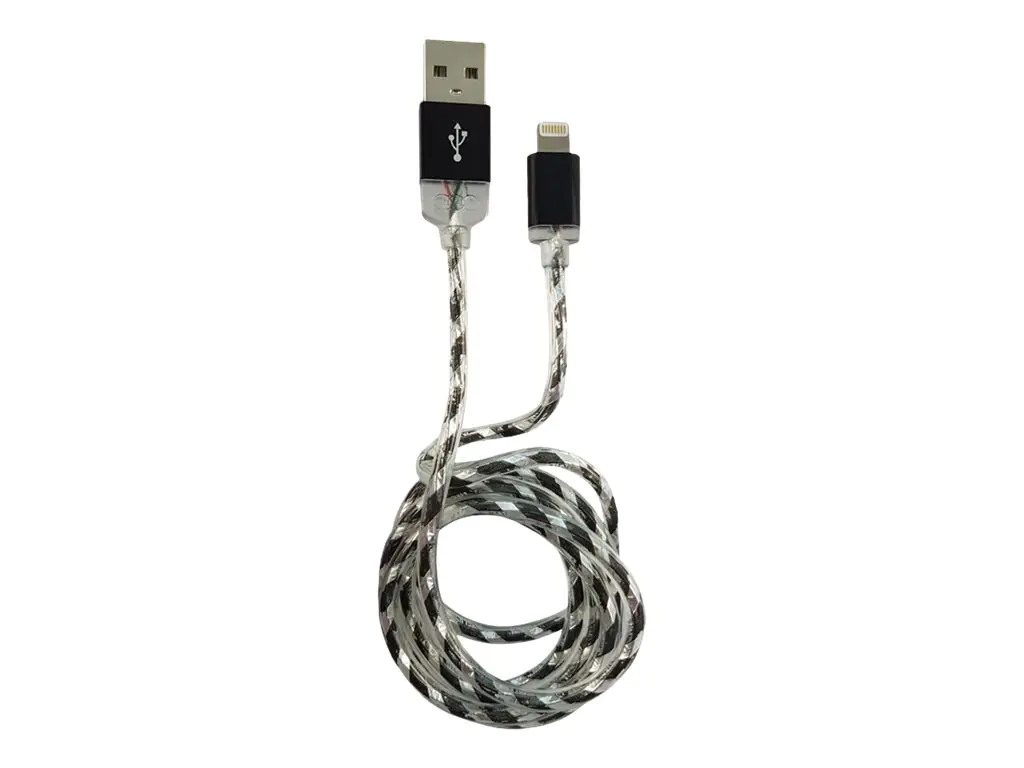 1 m - Schwarz, Silber