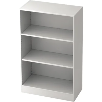 Hammerbacher Regal Solid V6500/W 3OH 80x40x127cm weiß