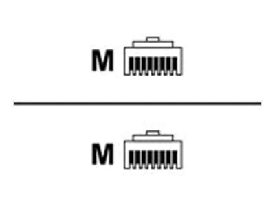 Draka UC900 SS27 - Patch-Kabel - RJ-45 (M) bis RJ-45 (M) - 3 m - SFTP, PiMF - CAT 6a - geschirmt, halogenfrei, ohne Haken Draka UC900 SS27 - Patch-Kabel - RJ-45 (M) bis RJ-45 (M) - 3 m - SFTP, PiMF - CAT 6a - geschirmt, halogenfrei, ohne Haken