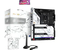ASRock Z790 Taichi Carrara - Motherboard - E-ATX - LGA1700-Sockel - Z790 Chipsatz - USB4, USB-C 3.2 Gen 2x2, USB 3.2 Gen 1, USB 3.2 Gen 2 - Wi-Fi, 2.5 Gigabit LAN, Gigabit LAN, Bluetooth - Onboard-Grafik (CPU erforderlich) - HD Audio (6-Kanal)