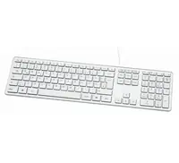 Dacomex MK340 USB Tastatur im Mac Design silber Dacomex MK340 USB Tastatur im Mac Design silber