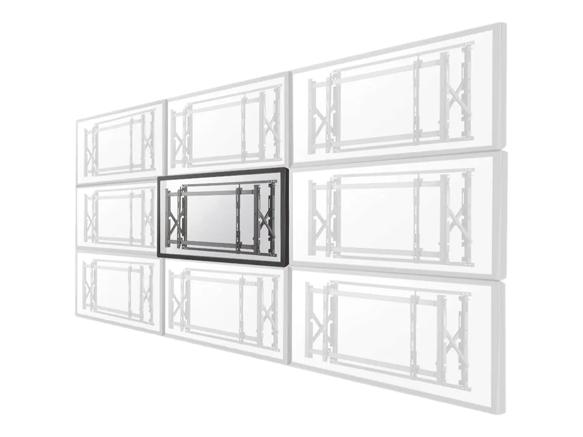 Neomounts LED-VW1750BLACK - Halterung - für LCD-Display - Schwarz - Wandmontage