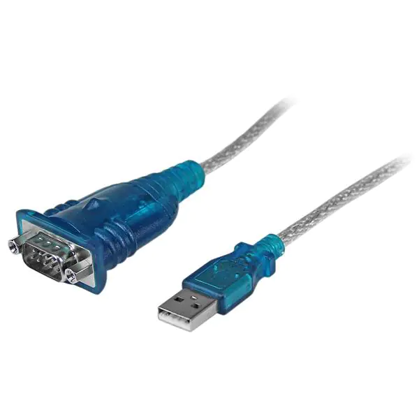 StarTech USB auf Seriell Adapterkabel - USB 2.0 zu RS232 / DB9 Schnittstellen Konverter - Stecker / Stecker - Serieller Adapter - USB 2.0 - RS-232 StarTech USB auf Seriell Adapterkabel - USB 2.0 zu RS232 / DB9 Schnittstellen Konverter - Stecker / Stecker - Serieller Adapter - USB 2.0 - RS-232