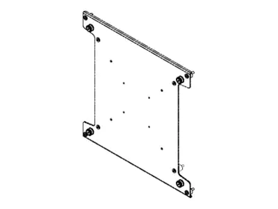 Chief P-Series Interface Brackets - For Displays up to 63" - Black - Montagekomponente