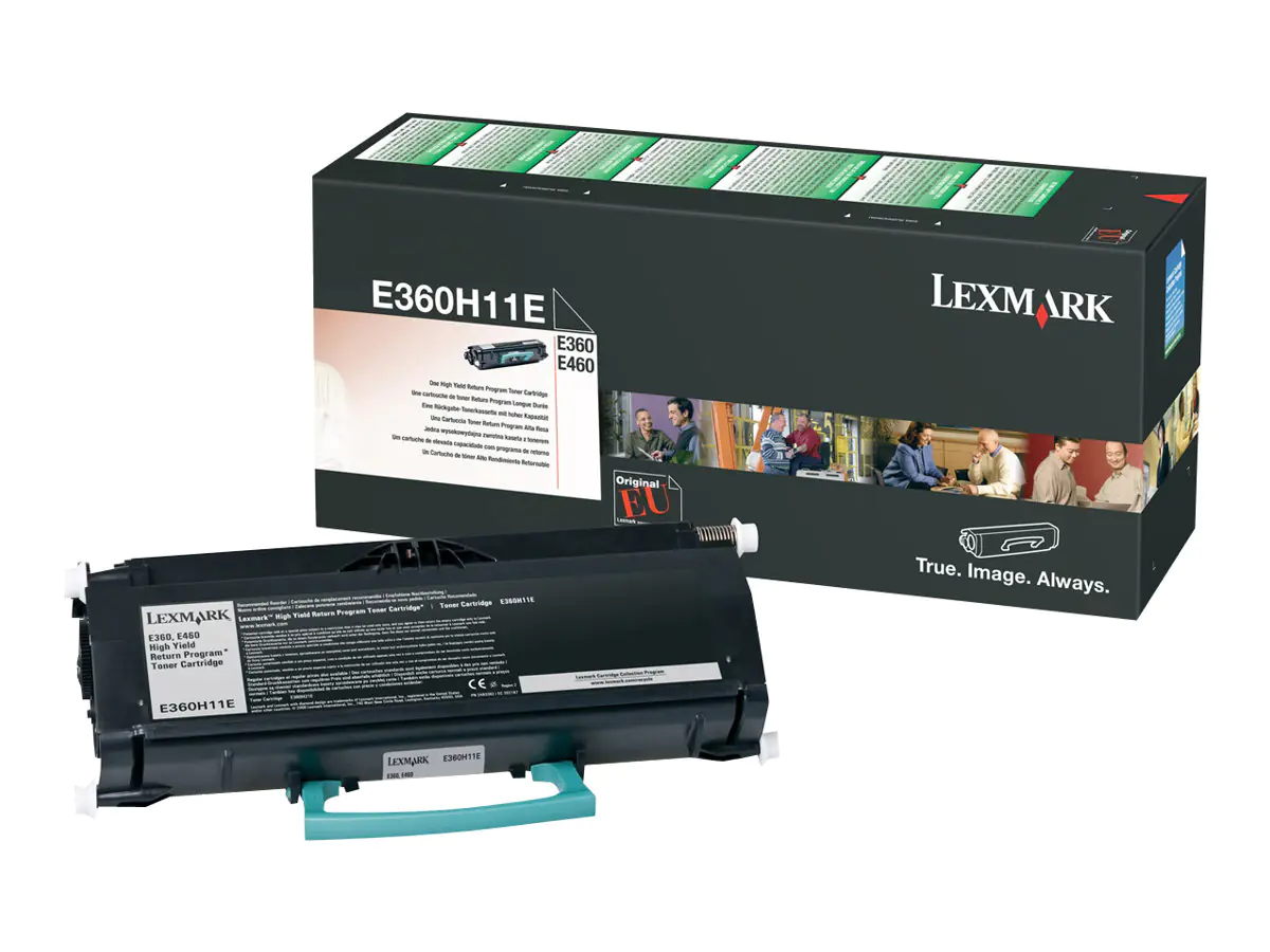 Lexmark - Hohe Ergiebigkeit - Schwarz - Original - Tonerpatrone LRP - für Lexmark E360d, E360dn, E460dn, E460dtn, E460dw Lexmark - Hohe Ergiebigkeit - Schwarz - Original - Tonerpatrone LRP - für Lexmark E360d, E360dn, E460dn, E460dtn, E460dw