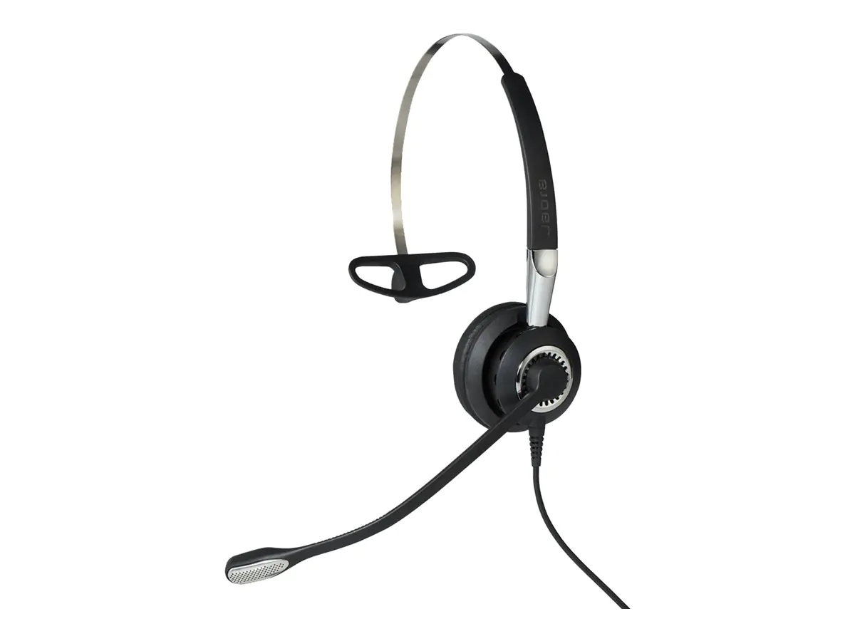 Jabra BIZ 2400 II QD Mono NC 3-in-1 Wideband Balanced - Headset - On-Ear - konvertierbar - kabelgebunden
