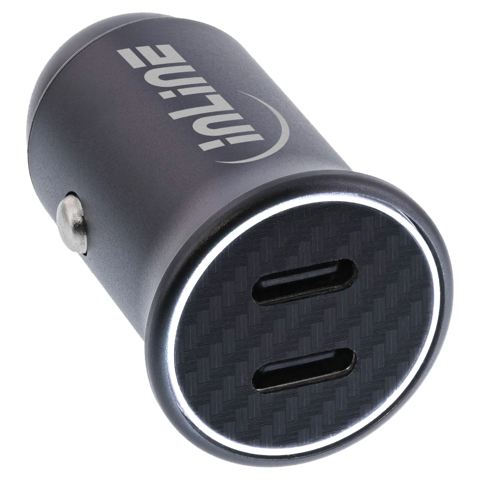 InLine USB KFZ Stromadapter Power Delivery 2x Typ-C schwarz - Ladegerät