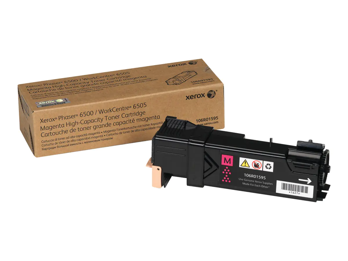 Xerox Phaser 6500 - Mit hoher Kapazität - Magenta - Original - Tonerpatrone - für Phaser 6500; WorkCentre 6505