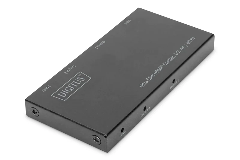 DIGITUS Ultra Slim HDMI Splitter, 1x2, 4K / 60 Hz DS-45322