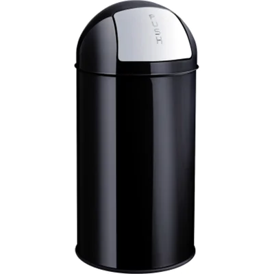 helit Abfallbehälter H2401495 50l schwarz helit Abfallbehälter H2401495 50l schwarz