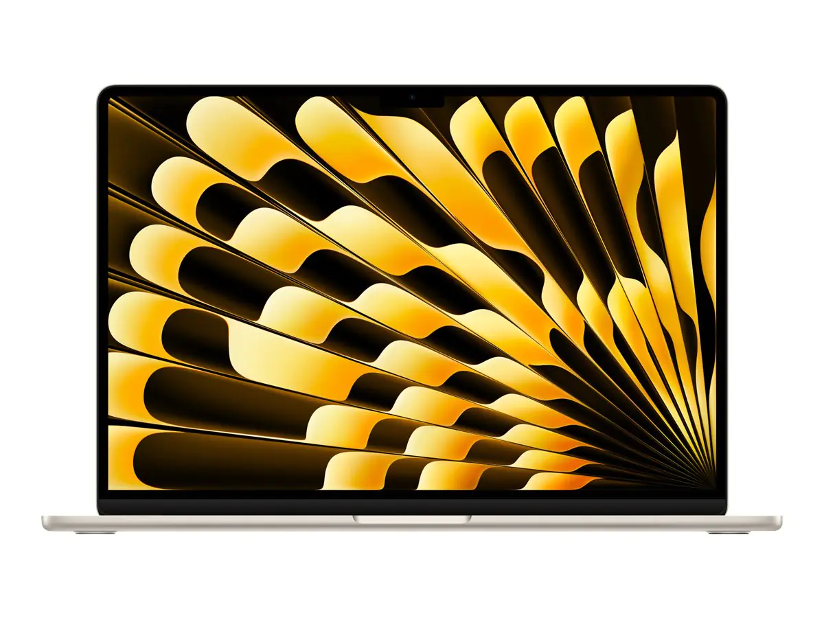 Apple MacBook Air - M3 - M3 10-core GPU - 16 GB RAM - 512 GB SSD - 38.91 cm (15.3") IPS 2880 x 1864 (WQXGA+) - Wi-Fi 6E, Bluetooth - Starlight - kbd: Deutsch