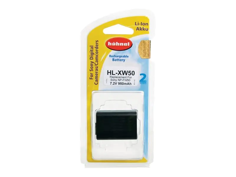 Hähnel HL-XW50 - Batterie - Li-Ion - 950 mAh 1000 177.3