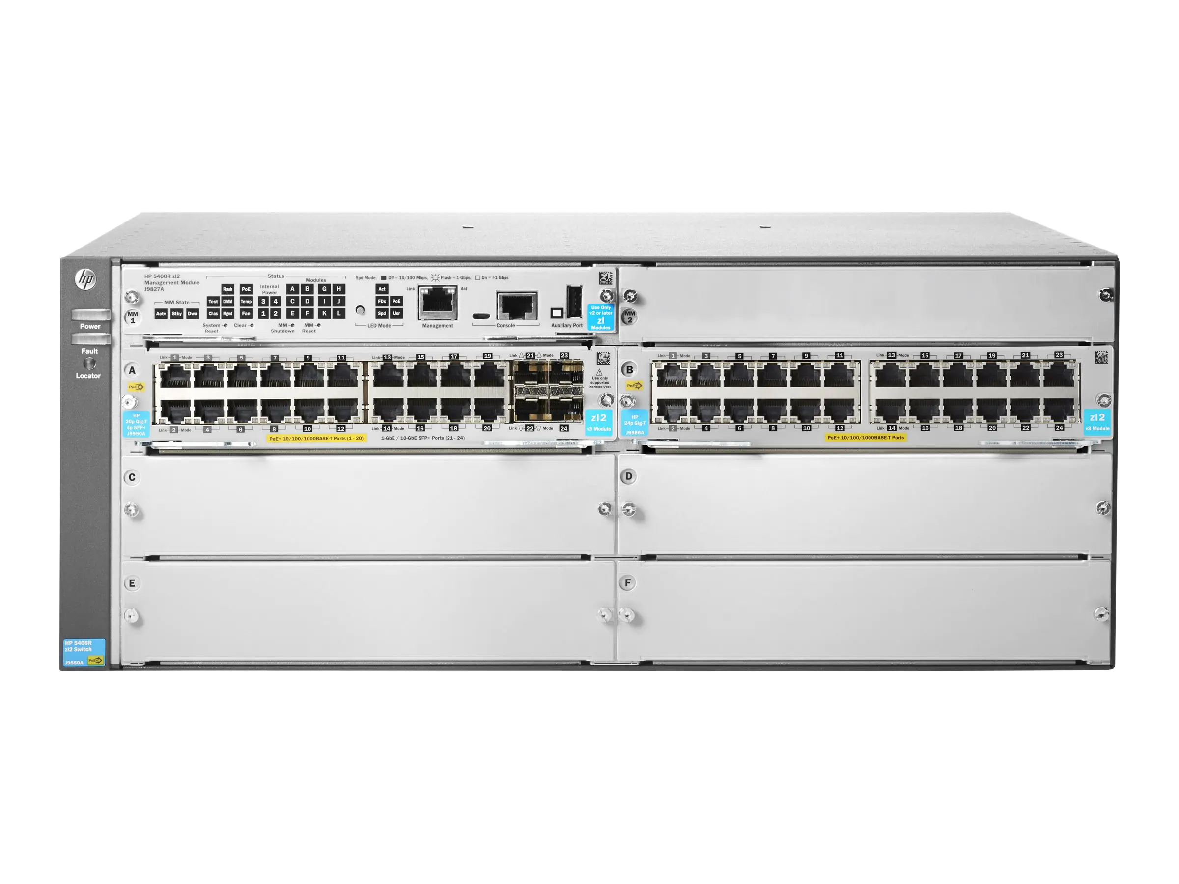 HP Switch 44 An Rack montierbar - 4U