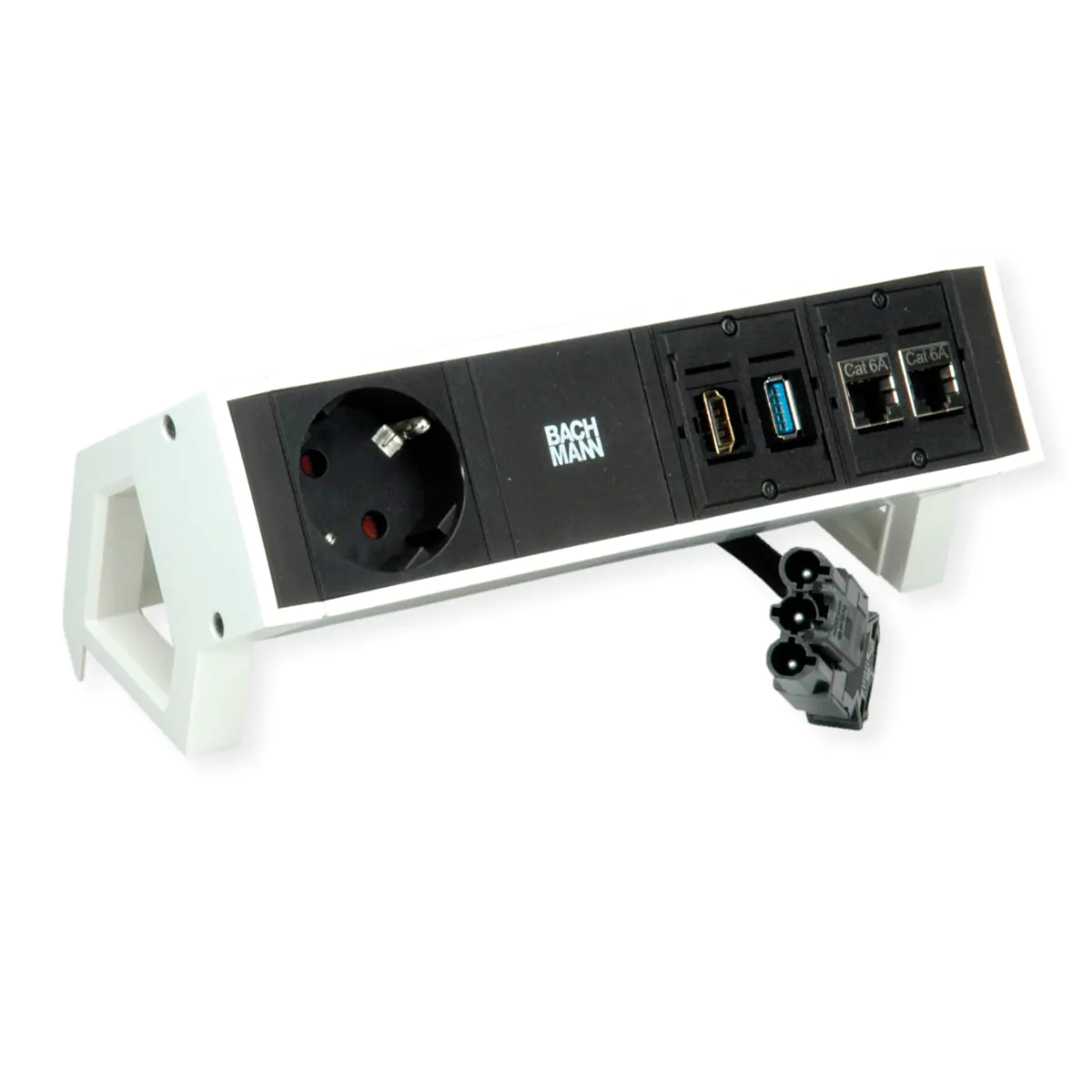 Bachmann DESK2 1xCEE7/3 1xHDMI 2xCAT6 902.3059