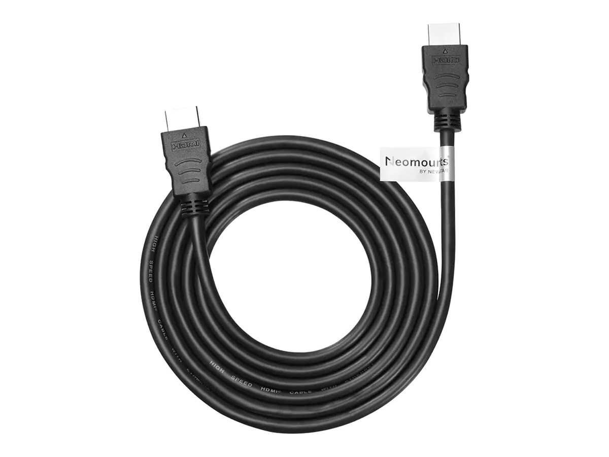 Neomounts - HDMI-Kabel - HDMI männlich zu HDMI männlich - 2 m - Schwarz