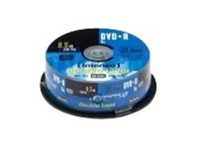 Intenso - 25 x DVD+R DL - 8.5 GB 8x - Spindel