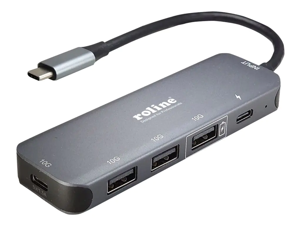 Roline - Dockingstation - USB-C 3.2 Gen 2 Roline - Dockingstation - USB-C 3.2 Gen 2
