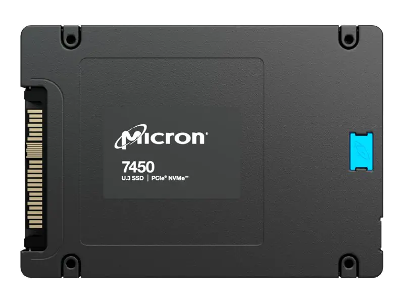 Micron 7450 PRO - SSD - Enterprise, Read Intensive - 7680 GB - intern - 2.5" (6.4 cm) - U.3 PCIe 4.0 x4 (NVMe) - TAA-konform
