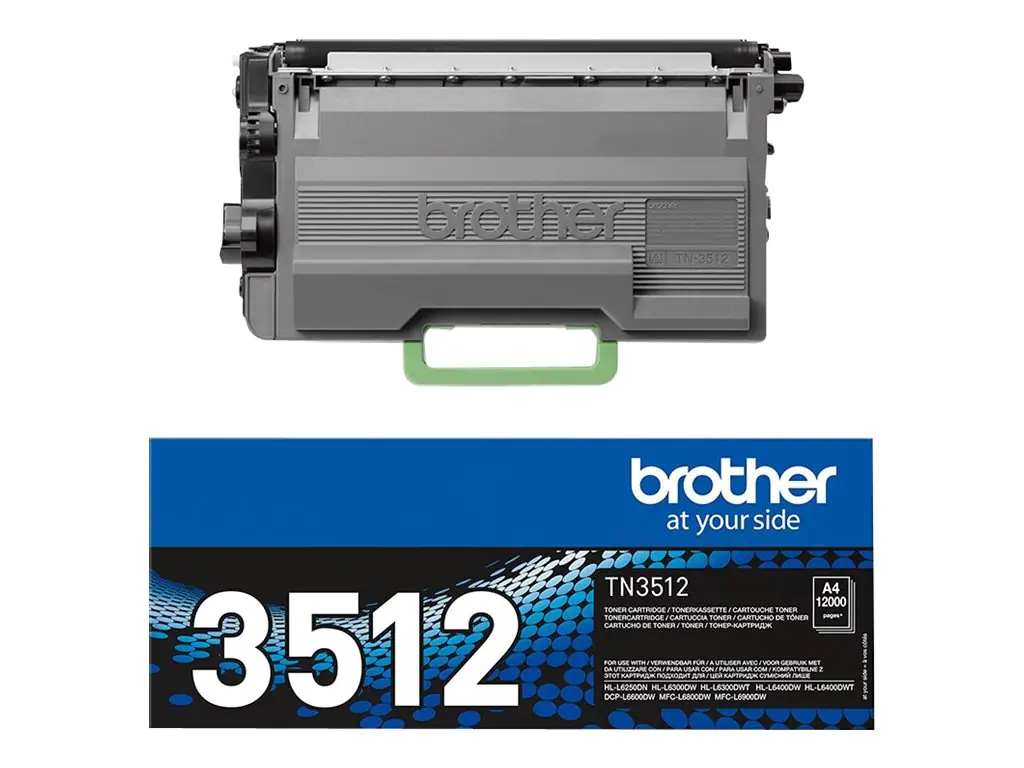 Brother TN3512 - Schwarz - Original - Tonerpatrone - für Brother DCP-L6600, HL-L6250, L6300, L6400, L6450, MFC-L6800, L6900, L6950, L6970