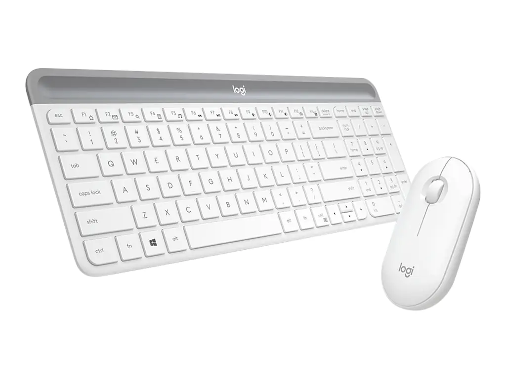 Logitech Slim Wireless Combo MK470 - Tastatur-und-Maus-Set - QWERTZ - 920-009189 Logitech Slim Wireless Combo MK470 - Tastatur-und-Maus-Set - QWERTZ - 920-009189