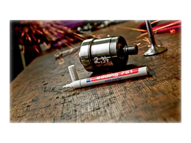 EDDING 751 paint - Marker - permanent - Weiß 4-751049