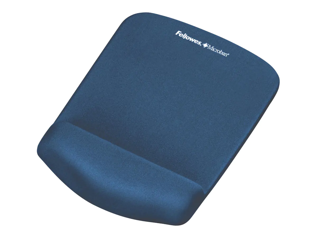 Fellowes Handgelenkauflage PlushTouch 9287302 Mauspad blau