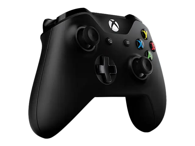 Microsoft Xbox Wireless Controller - Game Pad - kabellos - Bluetooth - Schwarz - für Microsoft Xbox Series X, Microsoft Xbox One S, Microsoft Xbox One X, Microsoft Xbox One, PC