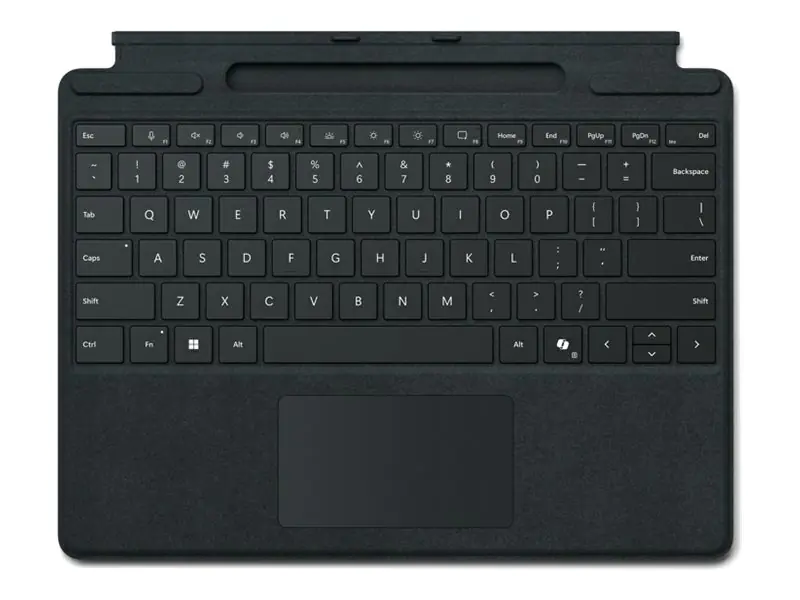 Microsoft Surface Pro Keyboard - Tastatur - mit Trackpad, Beschleunigungsmesser, Surface Slim Pen