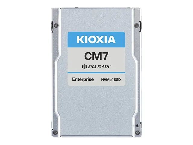 KIOXIA CM7-V Series KCMYXVUG6T40 - SSD - Enterprise, Mixed Use - 6400 GB - Sanitize Instant Erase (SIE) - intern - 2.5" (6.4 cm) - PCI Express 5.0 x4 (NVMe)