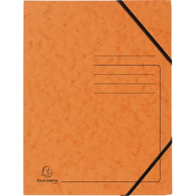 Exacompta Eckspanner 555414E DIN A4 Karton orange Exacompta Eckspanner 555414E DIN A4 Karton orange