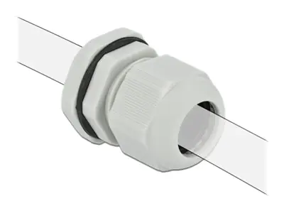 Delock PG13.5 - Kabelverschraubung - Grau (Packung mit 10)
