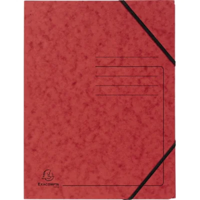 Exacompta Eckspanner 555415E DIN A4 Karton rot Exacompta Eckspanner 555415E DIN A4 Karton rot