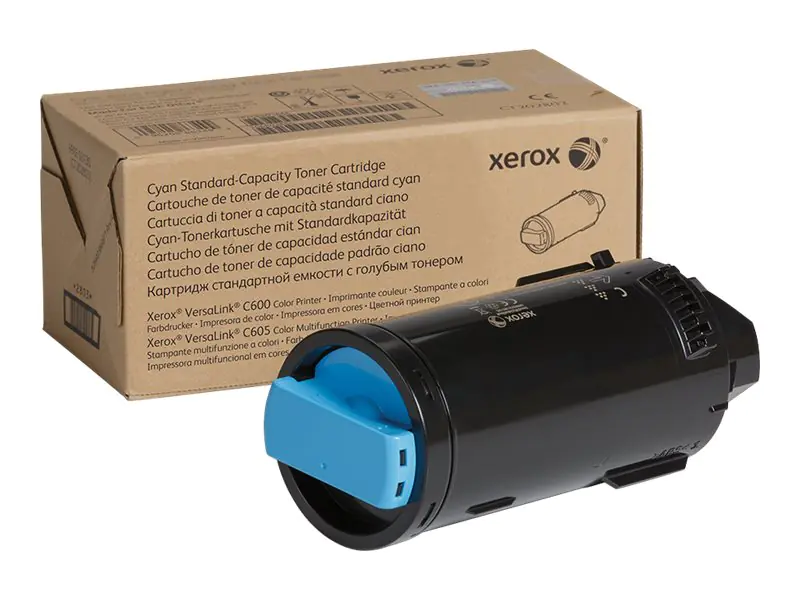 Xerox VersaLink C605 - Cyan - Original - Tonerpatrone - für VersaLink C600, C605 Xerox VersaLink C605 - Cyan - Original - Tonerpatrone - für VersaLink C600, C605
