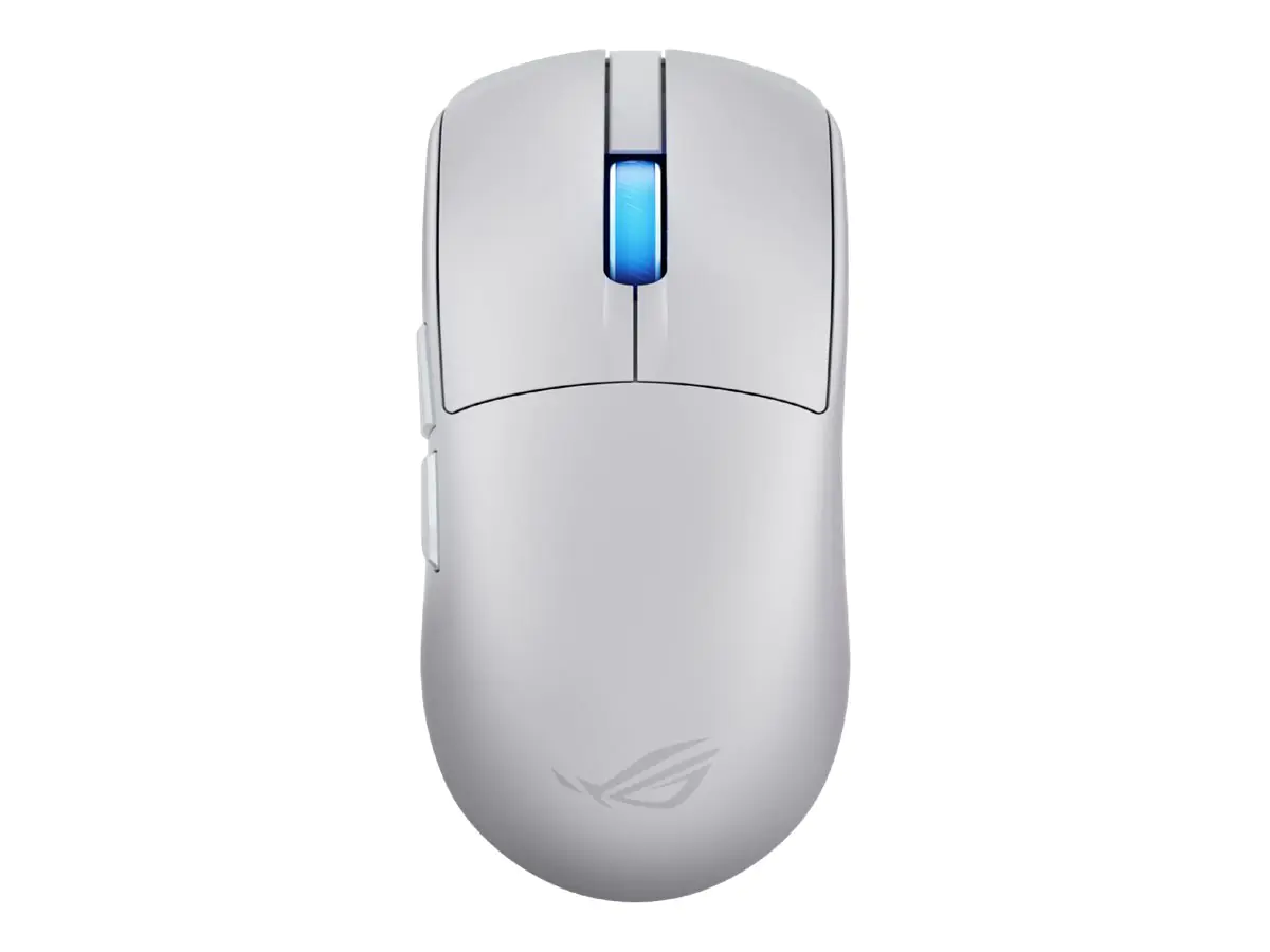 ASUS ROG Harpe II Ace - Maus - Für Rechtshänder - optisch - 6 Tasten - kabellos, kabelgebunden - USB
