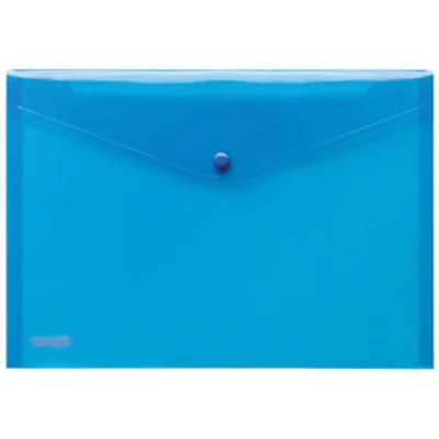 FolderSys Dokumententaschen DIN A4 blau glatt 0.20 mm 10 St. 4011144