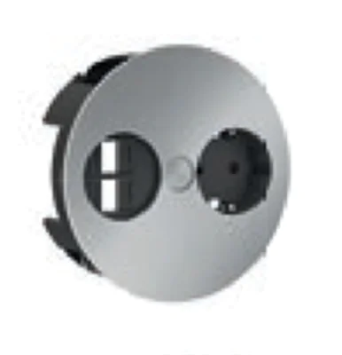 Bachmann TWIST - 2 m - 1 AC-Ausgänge - Indoor - Metall - Kunststoff - Chrom - 42,5 mm Bachmann TWIST - 2 m - 1 AC-Ausgänge - Indoor - Metall - Kunststoff - Chrom - 42,5 mm
