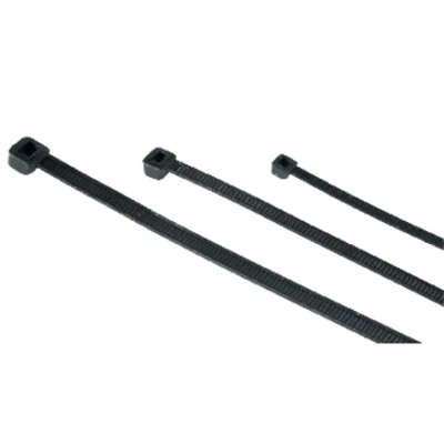 Hama 00221002, Kabelbinder mit Klettverschluss, Kunststoff, Schwarz, 5 cm, -40 - 85 °C, 2,5 mm